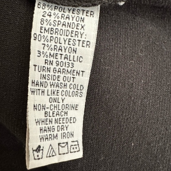 Bob Mackie Wearable Art Embroidered V-Neck - Picture 5 of 5